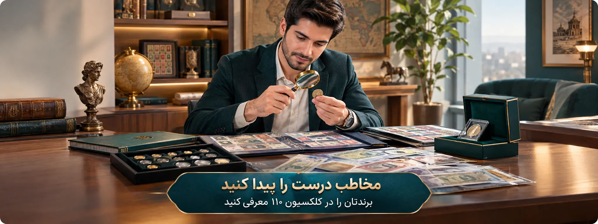 تبلیغات در گالری کلکسیون ۱۱۰